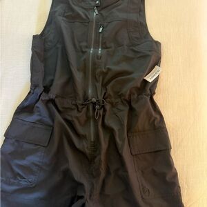 Old Navy Black Sleeveless Active Romper